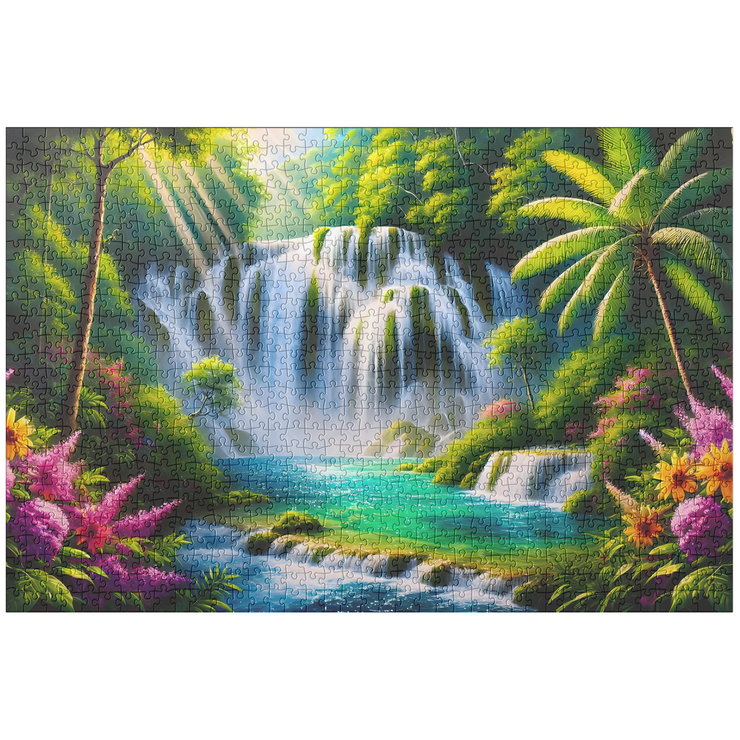 Waterfall_Oasis_Puzzle__1000_Piece_Ji_1014pc_H_Main_Mockup.png