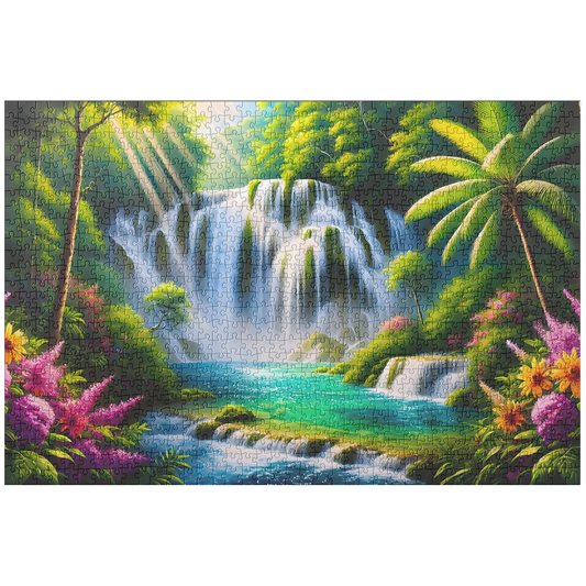 Waterfall_Oasis_Puzzle__1000_Piece_Ji_1014pc_H_Main_Mockup.png